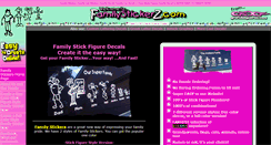 Desktop Screenshot of familystickerz.com